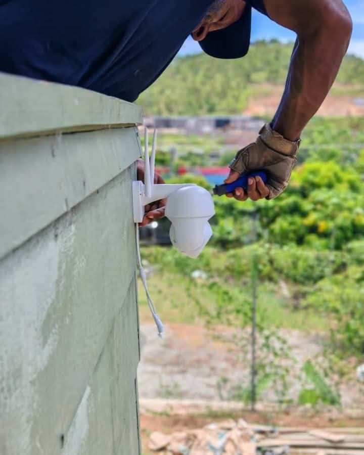 Backyard Surveillance Setup